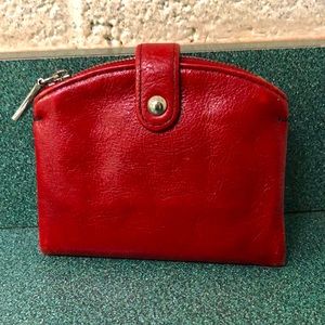 HOBO Leather Red Wallet